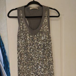 Stella Mccartney  sequin tank top